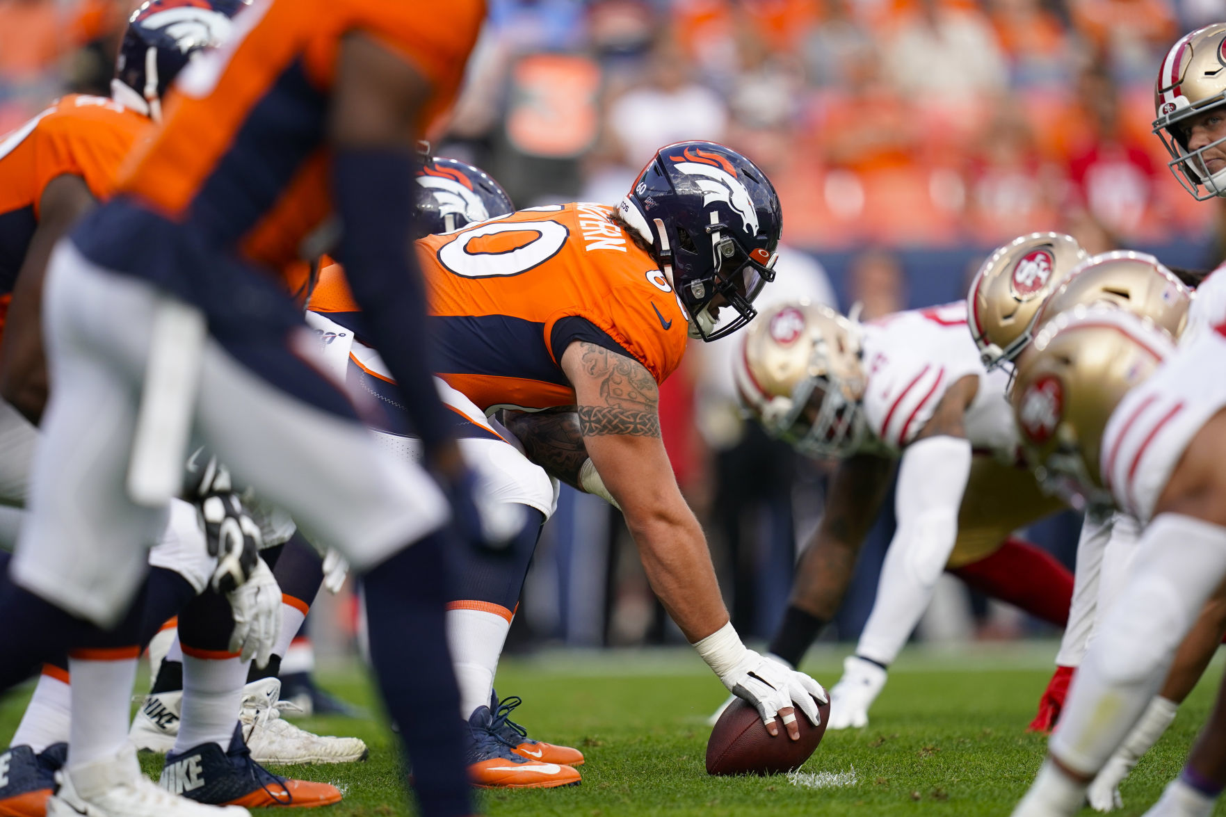 Free agent: Connor McGovern to New York Jets (from Denver)